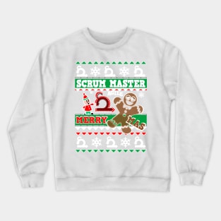 XMAS SWEATER SCRUM MASTER Crewneck Sweatshirt